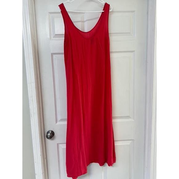J.Crew 100% Silk Red Slip Dress (M) - Picture 1 of 4